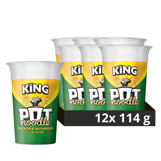 Pot Noodles Chicken And Mushroom   12x90g