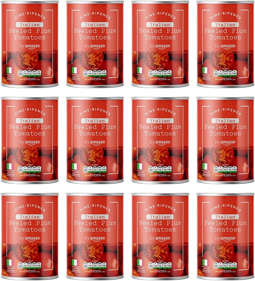 Local Living Peeled Plum Tomatoes   12x400g