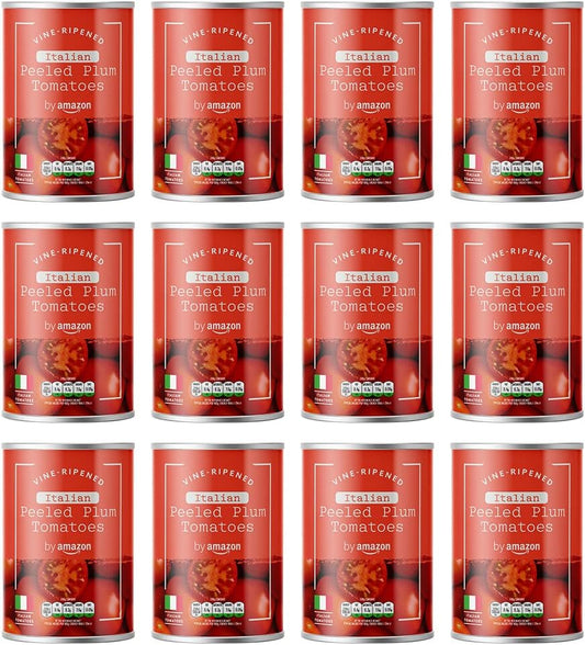 Local Living Peeled Plum Tomatoes   12x400g