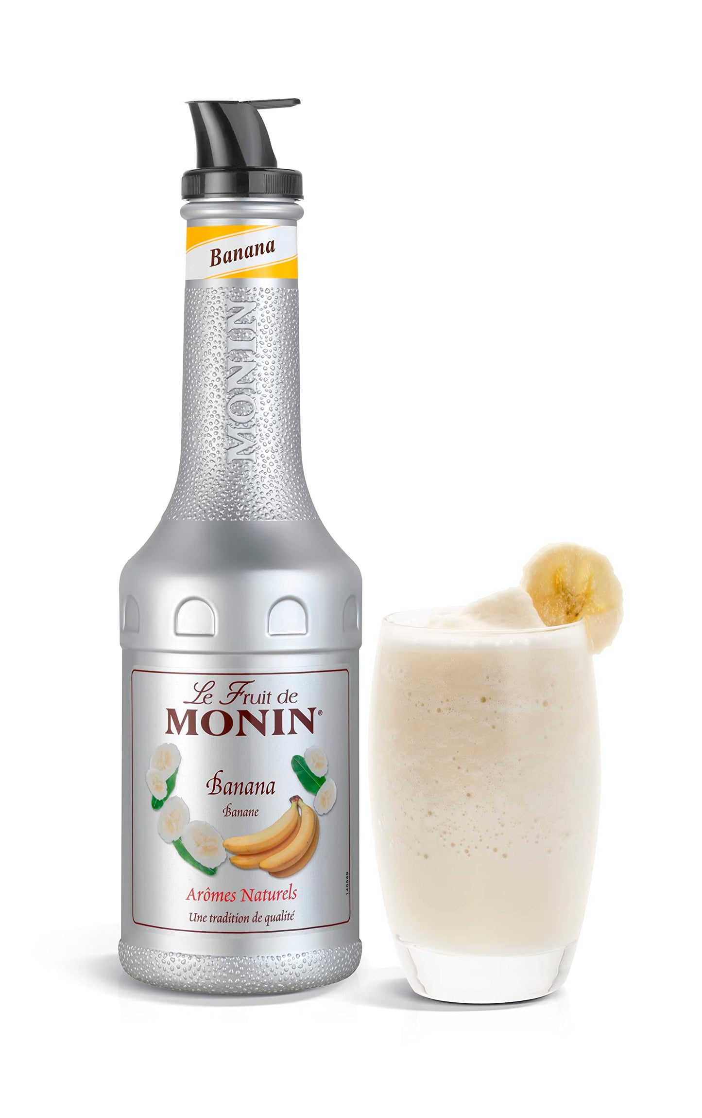 Monin Banana Fruit Puree Mix 1L