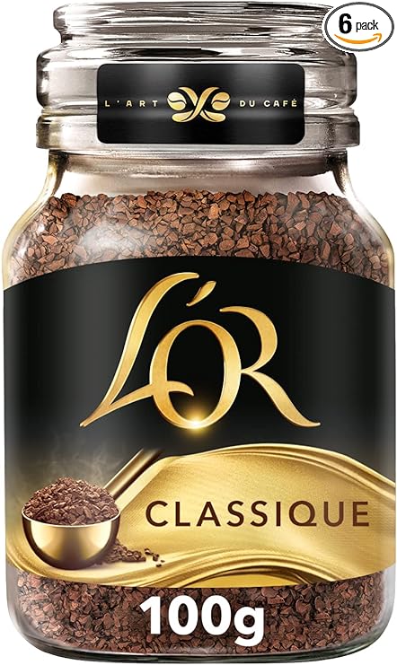 L'or Classique Instant Coffee  6x100g