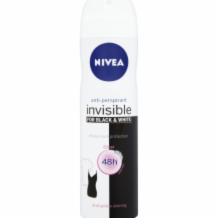 Nivea Deodorant Black & White Female Clear  6x150ml