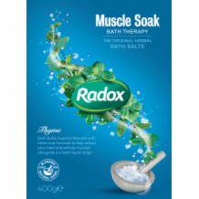 Radox Muscle Soak Salts  6x400g