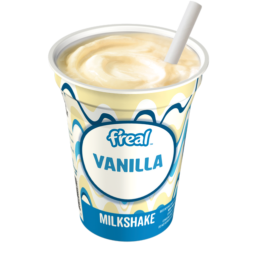 F'Real Vanilla Milkshake Machine use only 12x250g