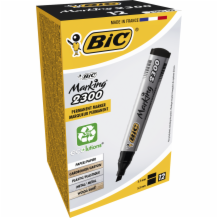 Bic Black Marker  12x12