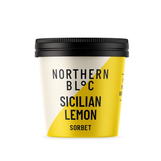 Northern Bloc Lemon Sorbet CUP 24x100ml