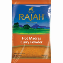 Rajah Hot Madras Curry Powder  10x100g