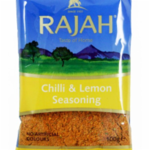 Rajah Chilli+lemon Seasoning  10x100g