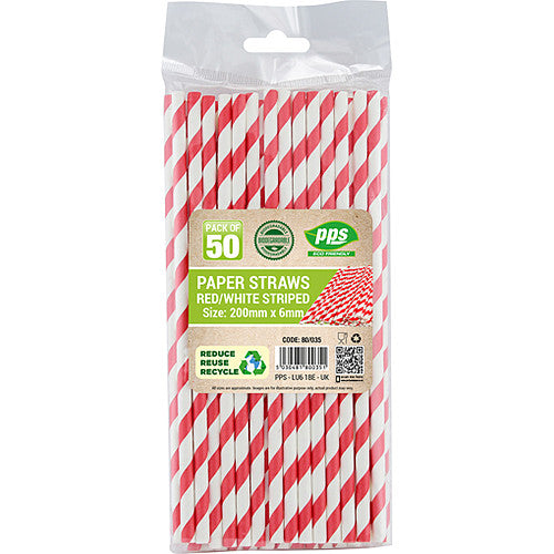 Pps Paper Straws   50s × 40