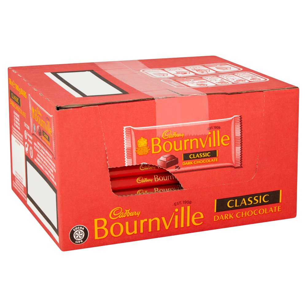 Cad Bournville Classic Dark Chocolate 180g