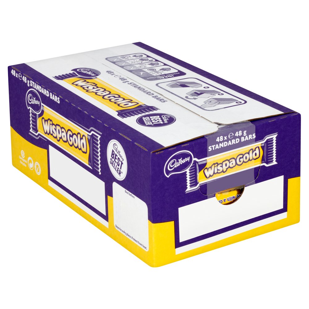 Cadbury Wispa Gold Chocolate Bar 48g