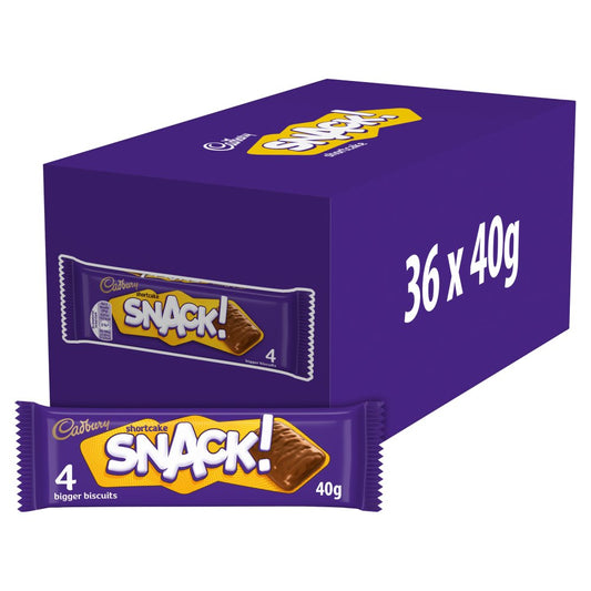 Cad Snack Shortcake Chocolate Biscuit 40g