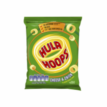 Hula Hoops Cheese & Onion  32x34g