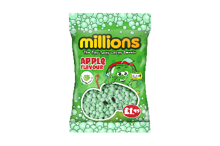 Millions Apple Bags   12x110g