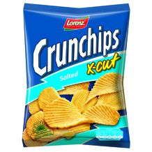 Lorenz X Cut Salted Medium  12x75g