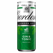 Gordons Gin & Tonic   12x250ml