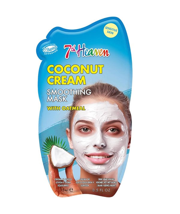 7TH HEAVEN COCONUT CREAM SMOOTHING MASK 15 ml Skin Wash Asetena Pa 