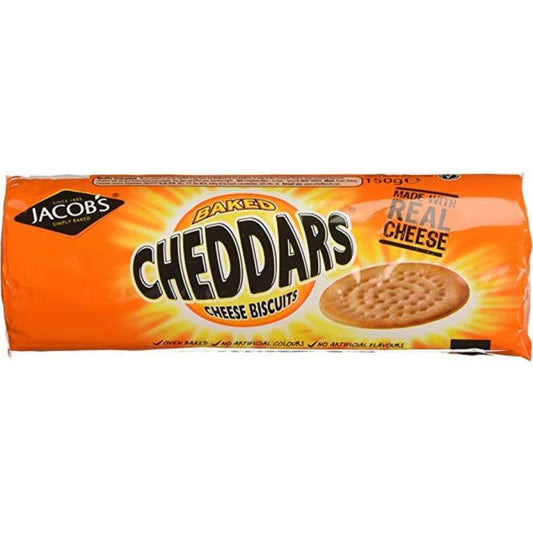 Jacobs Cheddars   12x150g