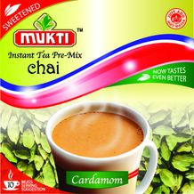Mukti Instant Pre Mix Sweetened Cardamom Chai  5x10's