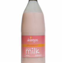 Delamere Strawberry Flavoured Milk  12x500ml