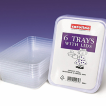Cline Plastic Container  6x500ml