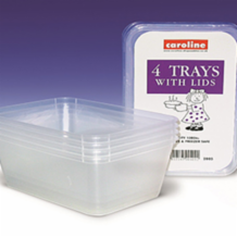 Cline Plastic Container  4x1000ml