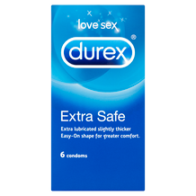 Durex Extra Safe  6x6's