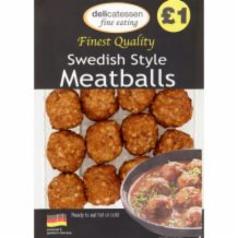 Delicatessen Fine Eating Swedish Style Meatballs  1x200g