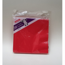 Caroline Red Napkins  20x33cm