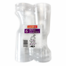 Caroline Wine Glasses  6x6's