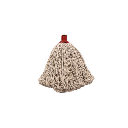 Preema Jumbo Mop Heads Red Plastic Socket   Sgl × 10 × 5