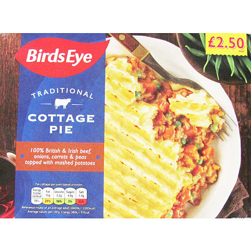 Birds Eye Cottage Pie PM £2.50   400g × 6