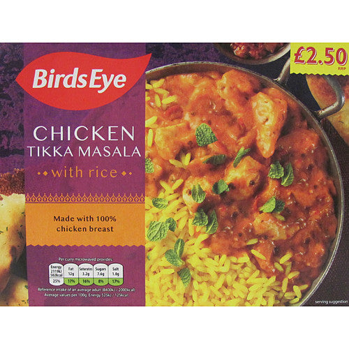 Birds Eye Chicken Tikka PM £2.50   400g × 1
