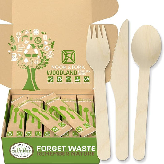 Premium Wooden Cutlery  1x24s