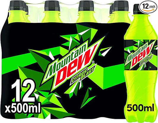 Mount Dew Citrus Blst   12x500mlE
