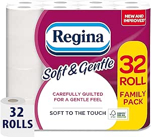 Regina Gentle Soft Toilet Tissue   10x4's