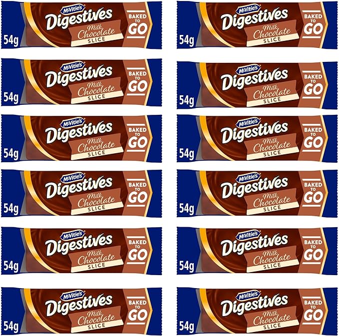 Mcvities Digestive Slices Chocolate   1x1's