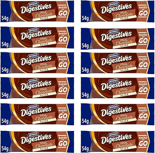 Mcvities Digestive Slices Chocolate   1x1's