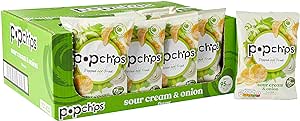 Popchips Sour Cream & Onion  24x23g