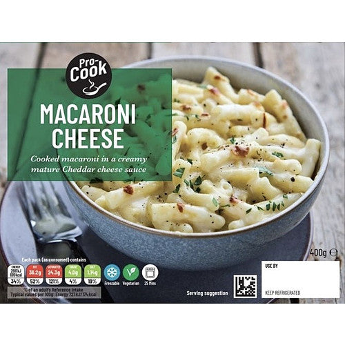 Pro-Cook Macaroni Cheese   400g × 1