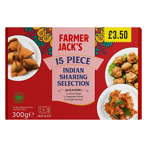 Farmer Jacks Indian Platter PM £3.50   300g × 6