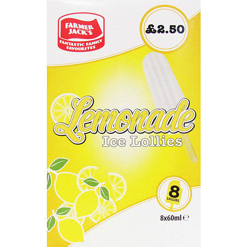 F/J Lemonade Lollies PM £2.50   8pk × 1