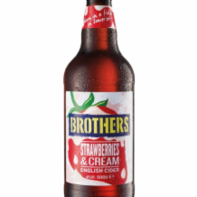 Brothers Strawberry & Cream Cider  12x500ml