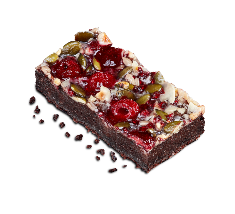 Erlenbacher Raspberry Brownie 12x88g . Packed 6 units to a case.
Unit Weight: 1.22 Kilos.