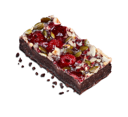 Erlenbacher Raspberry Brownie 12x88g . Packed 6 units to a case.
Unit Weight: 1.22 Kilos.