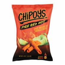 Chipoys Fire Red Hot  8x113g