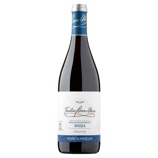 Faustino Rivero Ulecia Rioja Tempranillo 75cl   75Cl × 1