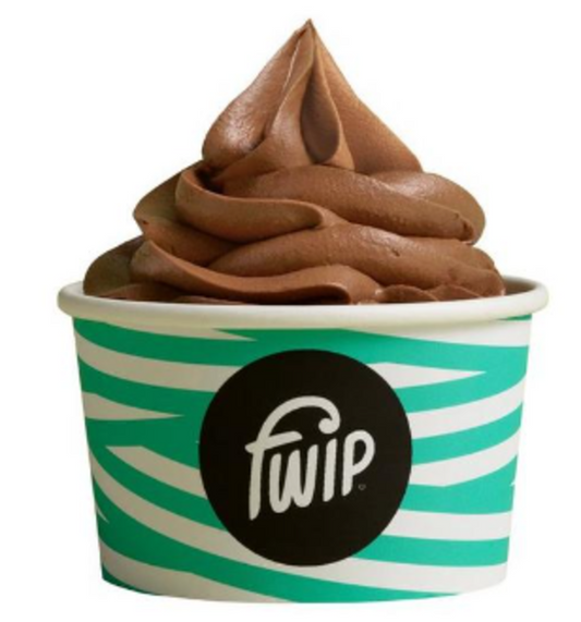 FWIP Chocolate Gelato Cartridge Machine use only 18x160ml