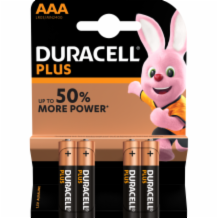 Duracell Plus % Aaa  Pack  10x4's