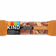 Kind Maple Glazed Pecan & Sea Salt Snack Bars  12x40g(6)